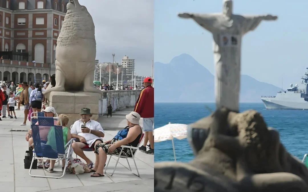 ¿Dónde se come más barato? Peatonal de Mar del Plata vs. playa de Río de Janeiro