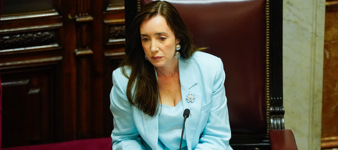 Victoria Villarruel congeló las dietas del Senado hasta fines de marzo