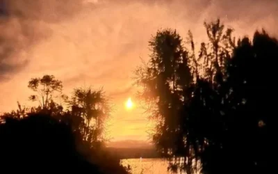 Sorpresa en Bariloche: un meteorito iluminó la ciudad