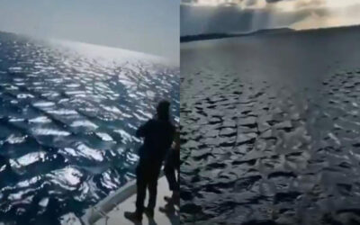 Aparecieron olas cuadradas en el mar: los motivos y por qué es muy peligroso