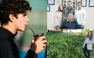 Cómo produce la familia detrás de la yerba de Colapinto y el particular logro que alcanzaron en 1958: la historia de cómo comenzó el vínculo con el piloto argentino