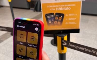 Volar sin barreras: Flybondi incorpora Háblalo para todo su proceso de vuelo
