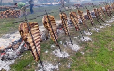 El lugar pintoresco donde se realiza la Fiesta del Asado Criollo