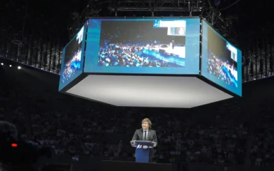 Javier Milei en un foro económico de Madrid: «En 2026, la inflación en la Argentina será historia del pasado»