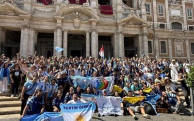Jóvenes argentinos vivieron los primeros días del Jubileo en Roma