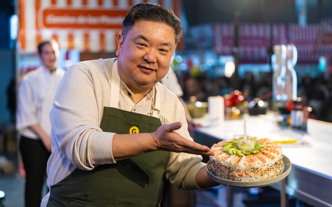 Komiyama llenaron de sabores las cocinas de Caminos y Sabores