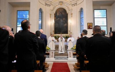 Castel Gandolfo: León XIV celebró misa con los carabineros y les agradeció su servicio