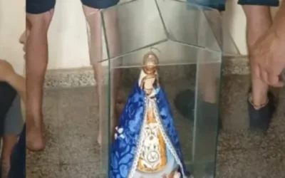 Robaron la imagen de la virgen de Itatí y pidieron rescate: fueron detenidos