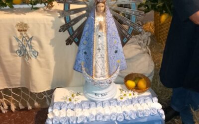 Imagen de la Virgen de Luján que estuvo en Malvinas en 1982 y luego en Inglaterra fue homenajeada en la Expo Rural 2025