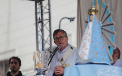 García Cuerva en el Día de San Cayetano: “Nadie se salva solo” y fustigó a Jorge Macri por su actitud con la gente de la calle