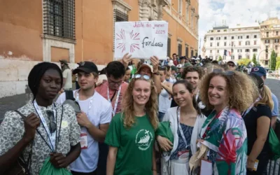 El lema que adoptaron todos los jóvenes del Jubileo