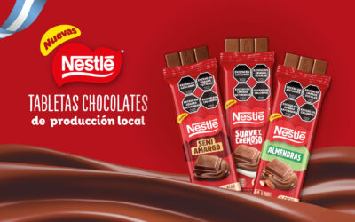 NESTLÉ® amplía su propuesta de chocolates en Argentina con tres nuevos lanzamientos de producción local