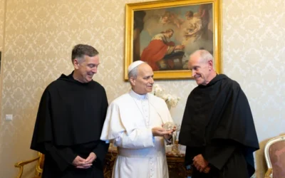 León XIV recibe Medalla de San Agustín: “Ser agustino es un honor que guardo muy cerca del corazón”