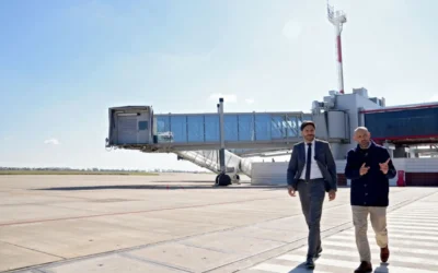 Pullaro anunció cómo será el proceso de renovación de la pista del Aeropuerto de Rosario