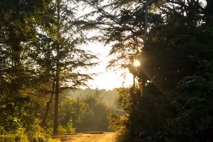 El pueblo escondido en un bosque con un río increíble ideal para unos días de descanso