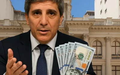 Continuaron las ventas del Tesoro en el mercado para contener el dólar mientras Caputo negocia en EEUU