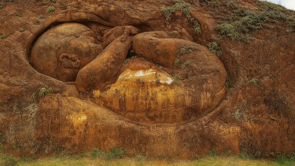 Dónde queda la “montaña embarazada”, que se ha vuelto atractivo turístico