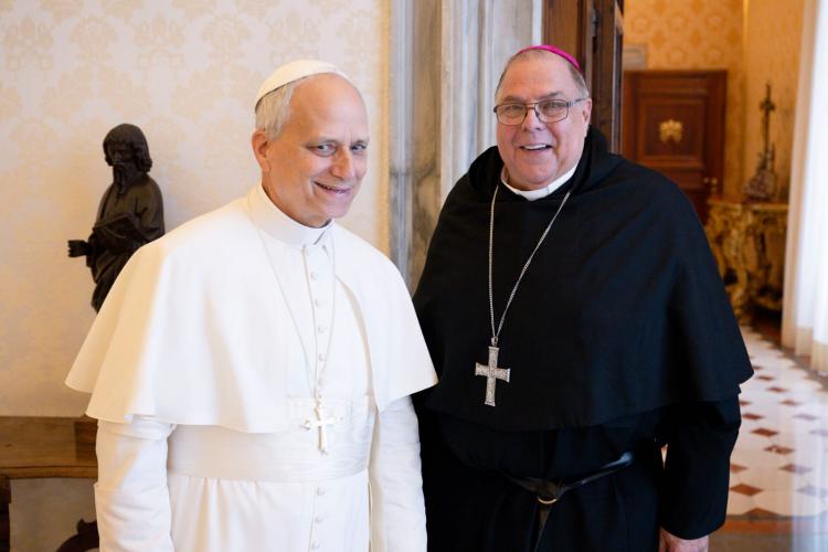 El obispo auxiliar de La Plata compartió las sensaciones de su encuentro con el papa León XIV