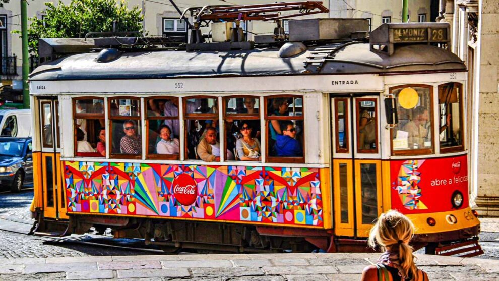 Tranvía 28 de Lisboa, la experiencia de montar en tranvías tradicionales