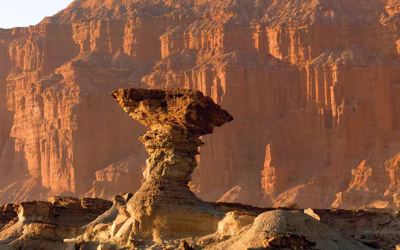 Fósiles de dinosaurios y suelos lunares: el valle de San Juan que es Patrimonio de la Humanidad