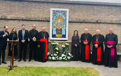 La Virgen de Luján ya tiene su mosaico en los Jardines Vaticanos