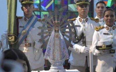 El Gobierno nombró a la Virgen de Luján comandante generala de la Gendarmería