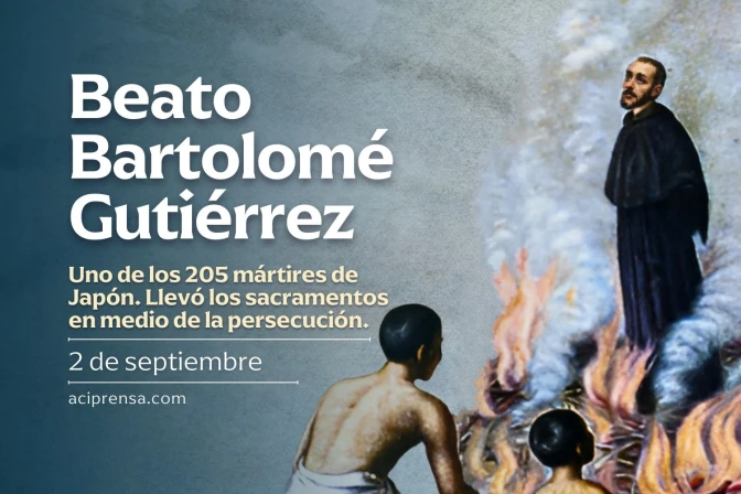 Hoy recordamos al Beato Bartolomé Gutiérrez, mártir, blanco de burlas por su sobrepeso