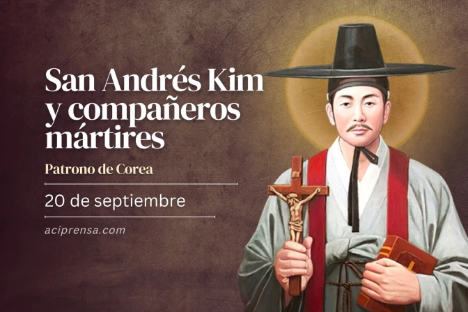 Hoy celebramos a San Andrés Kim y compañeros, mártires de Corea