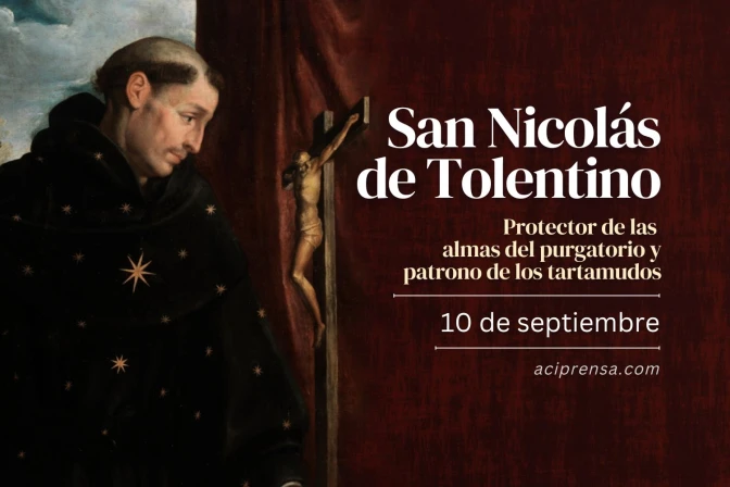 Hoy celebramos a San Nicolás de Tolentino, intercesor de las almas del purgatorio