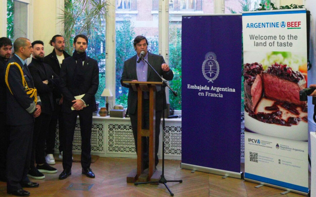 Promoción de la carne argentina en Francia