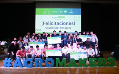 Innovación desde las aulas: un sistema inteligente para ganado ganó la final de Agromakers en la Bolsa de Comercio de Rosario