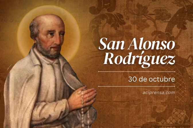 Hoy celebramos a San Alonso Rodríguez, quien pasó de ser padre de familia a religioso
