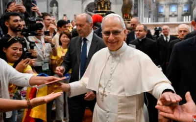 Pax Christi Internacional comparte con el Papa León noticias sobre el Instituto Católico por la Noviolencia y participa en los eventos del Jubileo en Roma