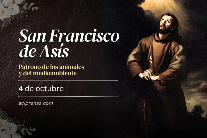 Hoy celebramos a San Francisco de Asís, el santo que abrazó la pobreza por amor a Cristo