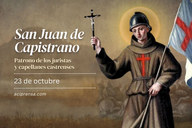 Hoy celebramos a San Juan de Capistrano, patrono de los capellanes militares