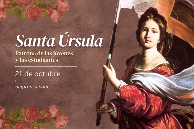 Hoy se celebra a Santa Úrsula, patrona de las jóvenes y las estudiantes
