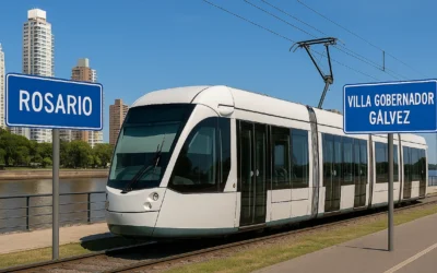 Impulso a la economía y el turismo rosarino: inversión clave de USD 500 millones en un moderno tranvía urbano
