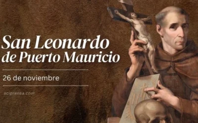 Cada 26 de noviembre se celebra a San Leonardo, predicador
