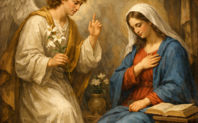 Hoy celebramos el Día de la Anunciación del Angel a María Santísima. La Encarnación del Verbo