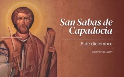 Hoy 5 de diciembre se celebra a San Sabas de Capadocia, el que hizo “brotar” santos en el desierto