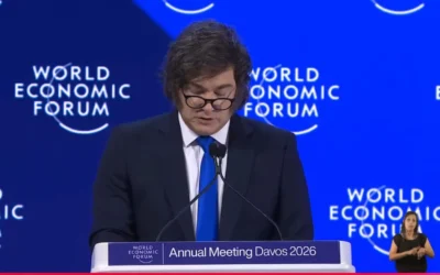 Milei en Davos defendió el libre comercio, criticó al socialismo y lanzó un guiño a Trump