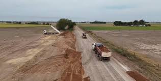 Reconstruyen un acceso clave al sistema portuario del Gran Rosario por donde salen las exportaciones de agro
