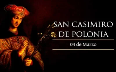 San Casimiro de Polonia. Día festivo: 4 marzo