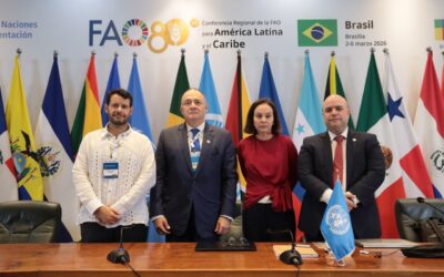 FAO y países de América Latina y el Caribe refuerzan el multilateralismo para acelerar la transformación de los sistemas agroalimentarios