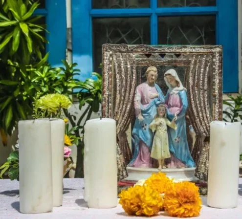 Así puedes hacer un altar en casa esta Semana Santa 2026 si ya no lo tienes