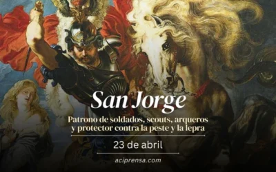 Hoy celebramos a San Jorge, protector del Papado e intercesor en la lucha contra el mal
