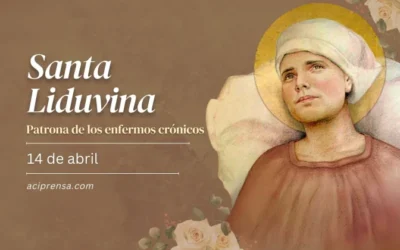 Hoy 14 de abril celebramos a Santa Liduvina Virgen, patrona de quienes sufren enfermedades crónicas