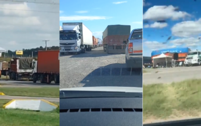 Sigue interrumpida la actividad comercial agroindustrial en la provincia de Buenos Aires, por el conflicto transportista; fracaso de una reunión negociadora