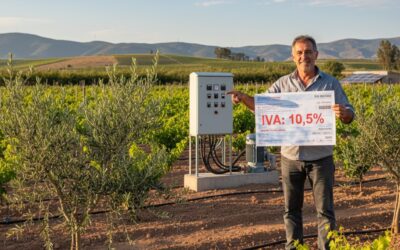 Alivio al bolsillo productivo: El riego agrícola ya tributa 10,5% de IVA