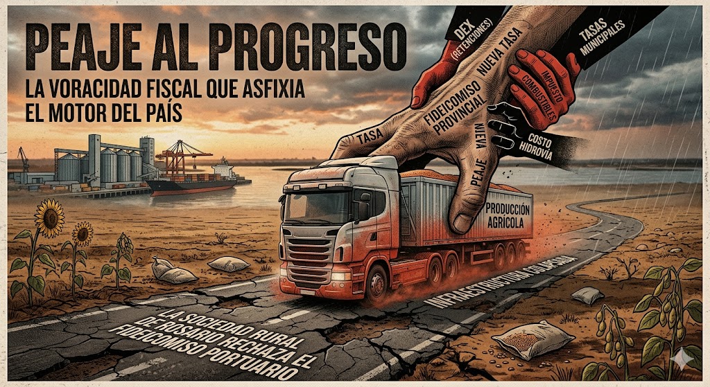 Peaje al progreso: la voracidad fiscal que asfixia el motor del país